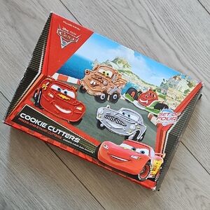 Disney Cars 2 Press And Stamp Cookie Cutters, 4 Total